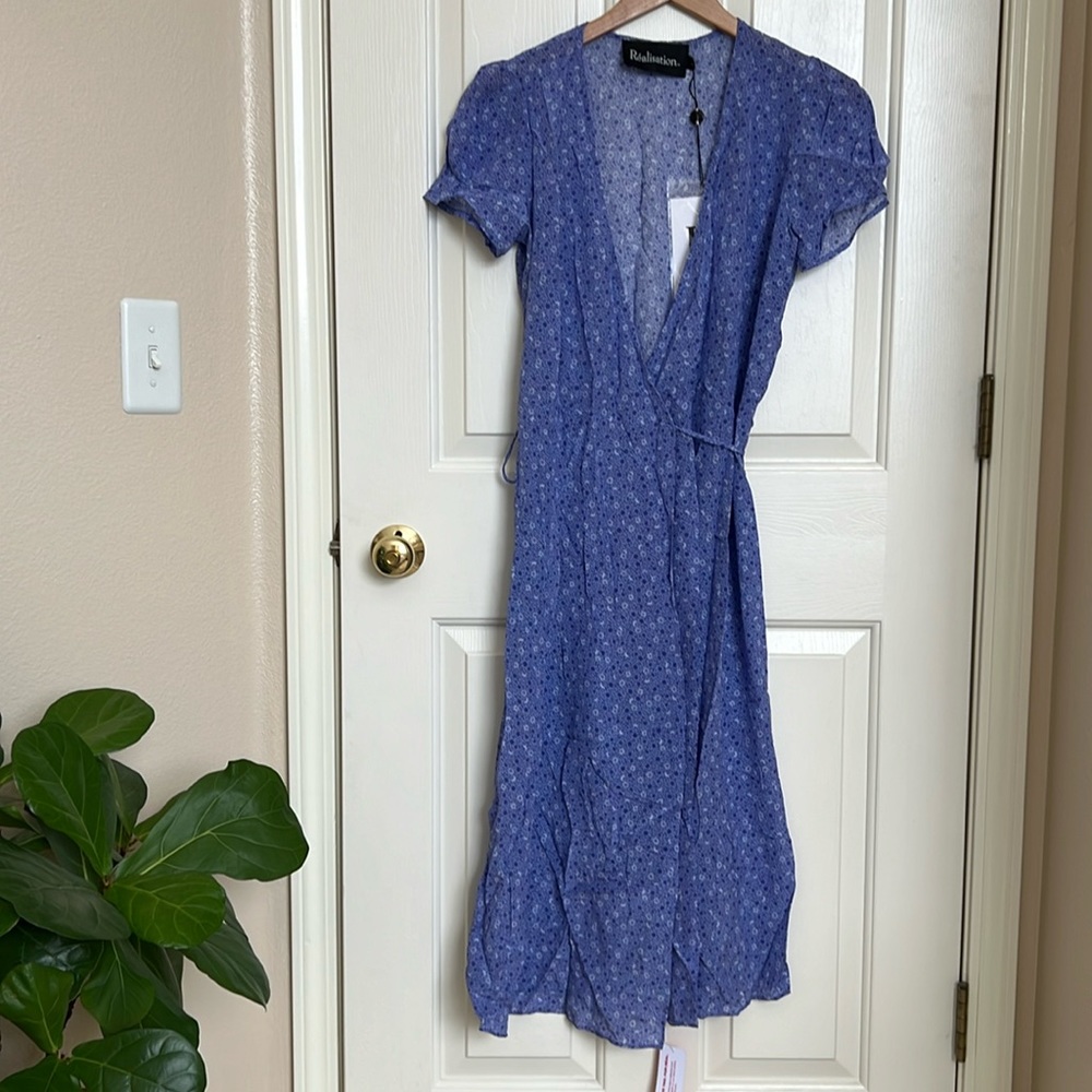 Realisation the Teale Dress in Purple Haze